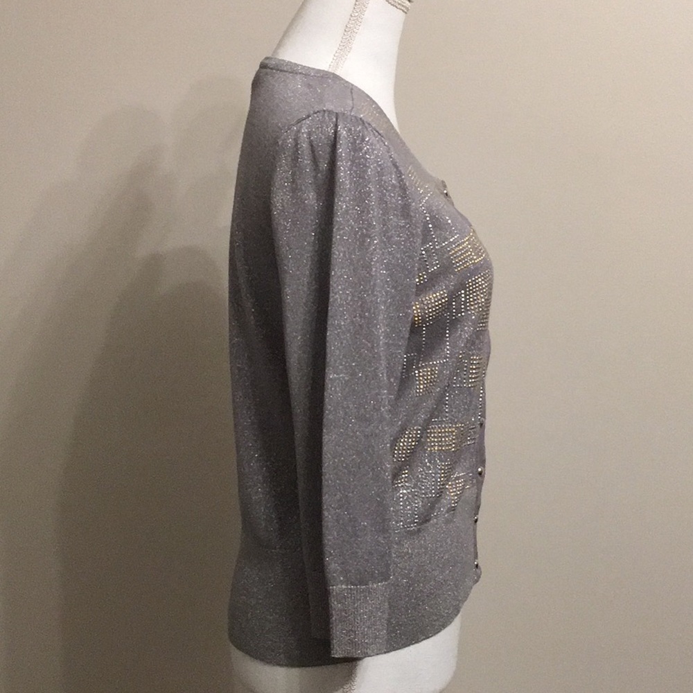 WHITE HOUSE BLACK MARKET Scoop neck Cardigan - Picture 6 of 11